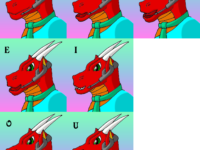 Ryuune - Head [2] (Color)