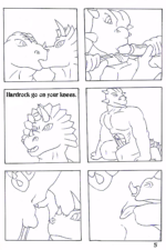 EXTREME DINOSAURS<br>
Accident in the showers - Page 05 Page 05
