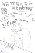 EXTREME DINOSAURS<br>
Stegz's Desire - Page 00 (Cover) Page 00 (Cover)