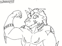 Digimon - Growlmon [Bronze Artist]