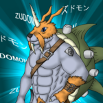 Digimon - Zudomon [Kiriban] (Color)