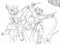 Digimon - Yiff: Tentacles [Trade]